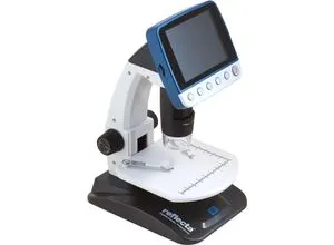 reflecta DigiMicroscope Professional - 5 MP Mikroskop mit 500-facher Vergrößerung, exzellente Bild- und Videoaufnahmen unter 8-fach LED Beleuchtung