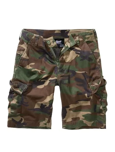 Brandit Kids BDU Ripstop Shorts, Farbe: darkcamo, Größe: XL 158