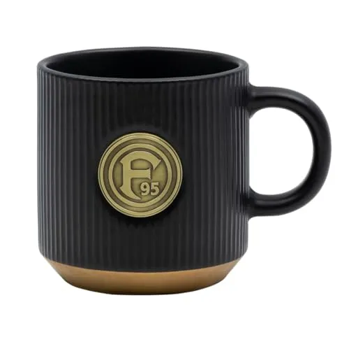 Fortuna Düsseldorf F95 Tasse in schwarz von Fortuna Düsseldorf