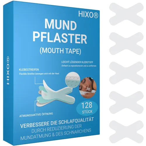 HIXO Mundpflaster gegen Schnarchen