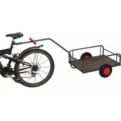 Cordes Fahrradanhänger ohne Bordwand RAL 7016