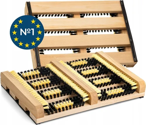 E25 Schuhabstreifer Aussen rutschfest von TIMELEOS in braun von 8719992024582