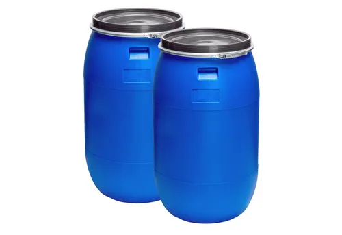 Garronda Regentonne 220 l - 2x BPA-freie Plastikfässer für Garten - Regentonnen, 2-tlg. Set aus lebensmittelechtem HDPE, ideal zur Regenwassernutzung und umweltfreundlich.
