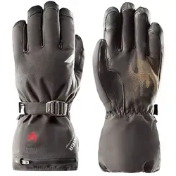 Zanier Heat STX Handschuhe - Schwarz - Größe 10 - Wintersport-Bekleidung mit innovativer Heiztechnologie für warme Hände bei kaltem Wetter.