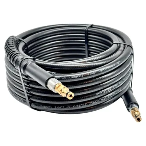 M&M Smartek Hochdruckschlauch kompatibel mit Hochdruckreiniger Kärcher K2, K3, K4, K5, K7 - Quick Connect Anschlüsse - NW 6 x 1, 160 bar, 40 °C, wie Ersatzteilnummer: 2.641-721.0