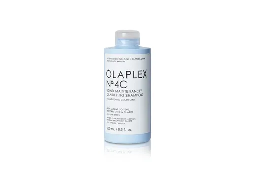 Olaplex Haarshampoo No.4C Bond Maintenance 250ml – Tiefenreinigend und pflegend - 1-tlg. Haarshampoo für alle Haartypen. Reinigt sanft und hilft, Haarbruch sichtbar zu reduzieren. Ideal für geschädigtes Haar, das mehr Glanz und Widerstandskraft benötigt.