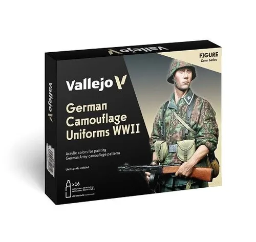 Vallejo Model Color: German Camouflage Uniforms WWII (16 Farben)