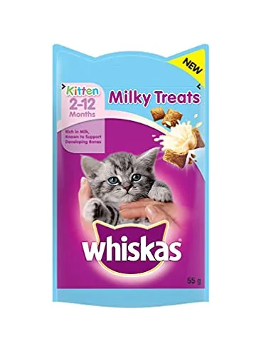 Whiskas Kitten 2-12 Monate Milchig Behandelt 55G