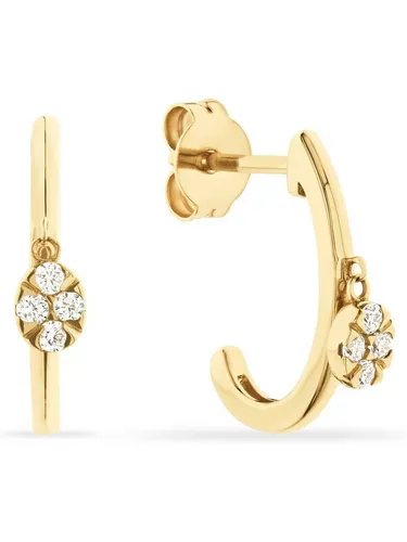 Valeria Creolen 88581512 aus 585er Gelbgold von Christ