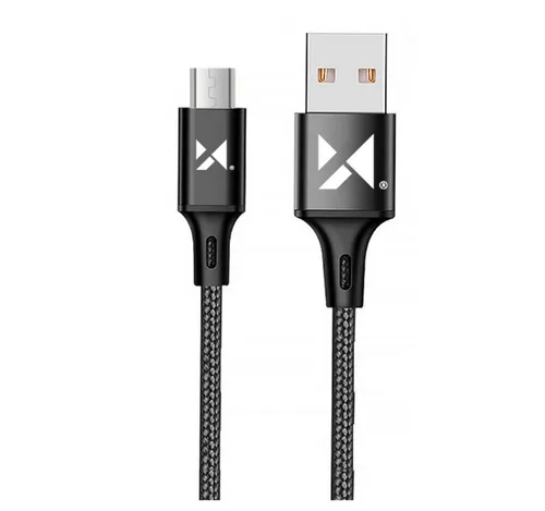 Wozinsky USB-Kabel für iPhone & iPad, Lightning auf USB, 2,4A Schnellladung, 1m Länge, schwarz - in Premium Qualität