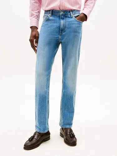Straight-Jeans TOMMY HILFIGER für Herren, Gr. 40, Länge 32 - Lässige Jeans in Bennet Blue von Tommy Hilfiger. Straight Fit mit normaler Leibhöhe, ideal für vielseitige Outfits. Pflegeleicht und langlebig dank hochwertigem Denim.