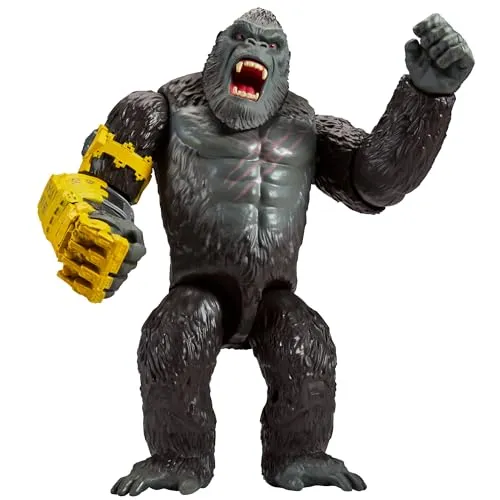 Godzilla x Kong: The New Empire, 11-Inch Giant Kong Action Figure Toy, Iconic Collectable Movie Character, Limited Edition Packaging Inspired by Hollow Earth Landscape, Suitable for Ages 4 Years+