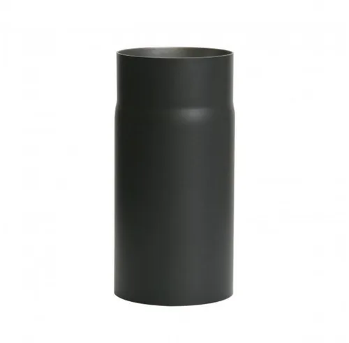 Kamino Flam Ofenrohr Senotherm® schwarz 120x250mm - Ofenrohr aus 2 mm Stahl, hitzebeständig bis 600 Grad, ideal für sichere und effiziente Kamininstallationen, geprüft nach Norm EN 1856-2.