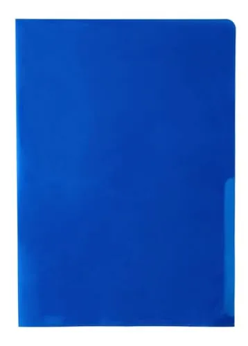 Sichthüllen A4 PP-Folie premium extra stark 160 my glatt transparent blau - 100 Stück