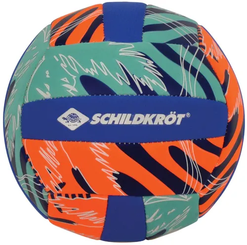Schildkröt Beachvolleyball Neopren Mini, Größe 2 - Wasserfester Trainingsball für Beachvolleyball, ideal für Strand und Pool. Mit hautfreundlicher Neopren-Oberfläche und robustem Design für dauerhaften Einsatz. Erhältlich in 3 sommerlichen Farben.