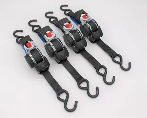 Automatik Zurrgurt mit S-Haken 3,0m x 25mm