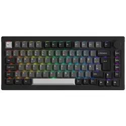 AKKO 5075B Gaming Tastatur - RGB mit Lavendar Purple Pro Switches - Kabellose Gaming Tastatur im kompakten 75% Layout, bietet anpassbare RGB-Beleuchtung für ein individuelles Spielerlebnis.