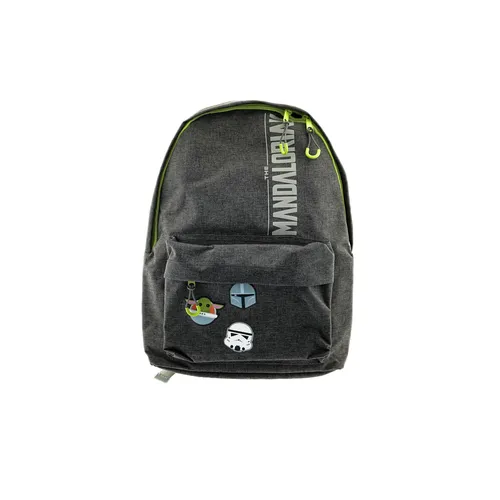 Star Wars Kinder Rucksack mit Fronttasche und Reißverschluss 45 x 33 x 12 cm