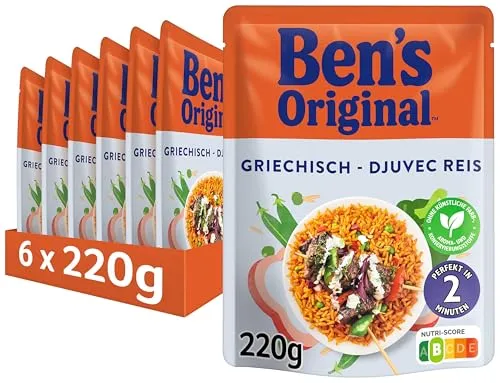 BEN'S ORIGINAL™ Express Reis Griechisch 6 x 220g von Ben's Original