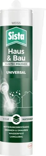 Sista Haus & Bau Dichtstoff Herstellerfarbe Weiß SHURW 280ml