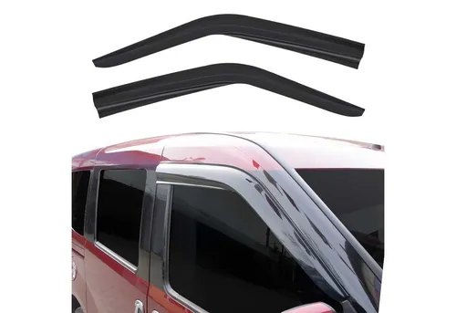 OMAC Lüftungsgitter 2x Windabweiser für Ford Transit Connect (2002-2014) - Lüftungsgitter, aerodynamisches Design für reduziertes Windgeräusch und verbesserten Luftfluss. Einfache Montage, witterungsbeständig und waschstraßenfest.