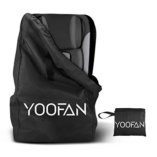 YOOFAN Gate Check Reisetasche mit Rucksack Schulterriemen für Kinderwagen, Autokindersitze, Rollstühle, Wasserabweisend