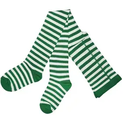 WERI SPEZIALS Strumpfhersteller GmbH Strickstrumpfhose Kinderstrumpfhosen für Mädchen >>Bonbons<< weiche Baumwolle grün 98-104