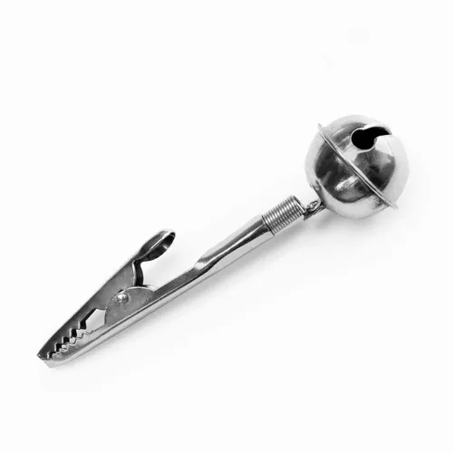 Angel Domäne Aal Glocken, Einzelschelle m. Krokodilklemme - 1Stück