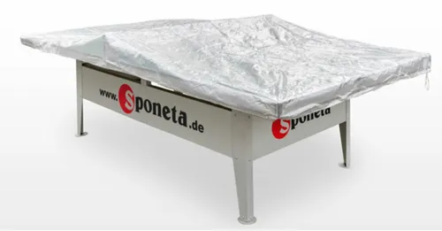 Sponeta Abdeckhülle für Tischtennisplatte - Schützende Abdeckhaube für permanente Outdoor-Tischtennisplatten, wetterfest und langlebig für optimalen Schutz bei allen Wetterbedingungen.