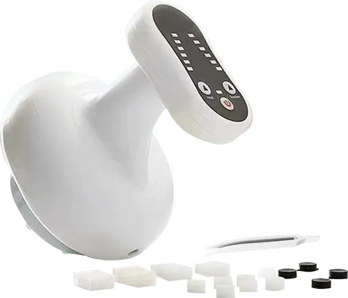 OKWISH Elektrisches Anti-Fett-Massagegerät mit Saug- und Heizfunktion