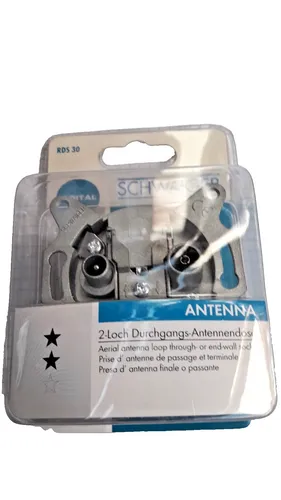 Schwaiger Antennensteckdose (8 dB) RDS30 - Richtkopplerdose