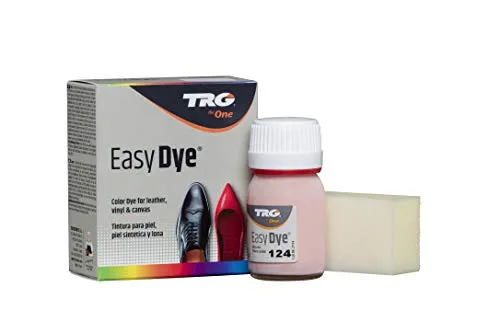 TRG The One Easy Dye, Farbe zur Wiederherstellung der Lederschuhfarbe, Rosa (124 Rose), 25 ml