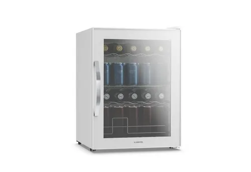 Klarstein Getränkekühlschrank Beersafe Reflect – 60 Liter, Doppelverglaste Tür
