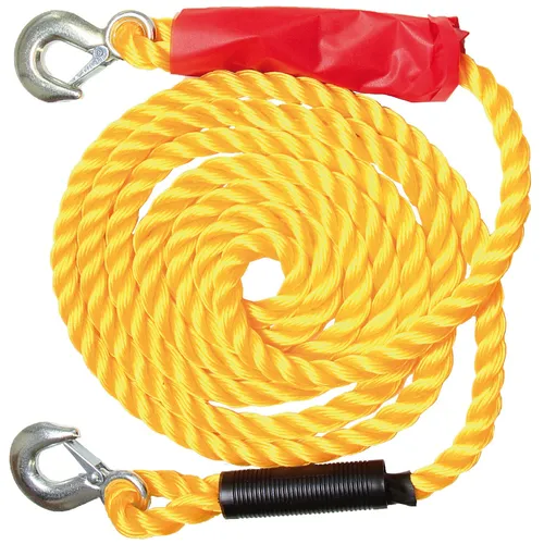 alca® Abschleppseil 4,0 m lang, 16 mm Seildurchmesser & 2500 kg Zuglast