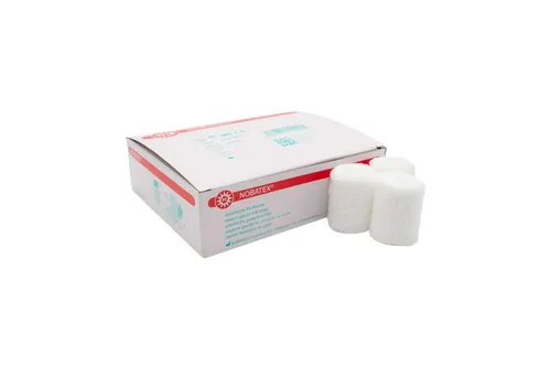 Nobamed Fixierpflaster Nobatex Fixierbinden, weiße Mullbinden, elastisch, 20 Stück