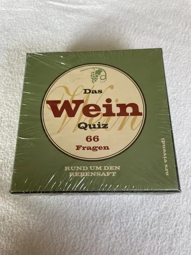 S011 ars vivendi „Das Wein Quiz“ 66 Fragen rund um den Rebensaft