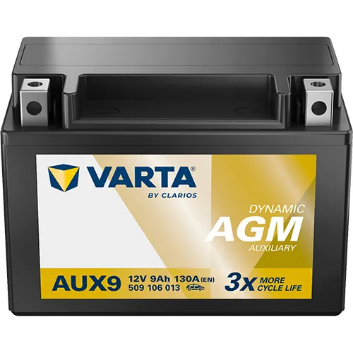Produktbild VARTA Dynamic AUX9 Autobatterie 12V 9Ah