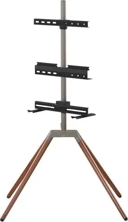 Universal-TV-Ständer Quadpod, Halterung schwarz von One For All