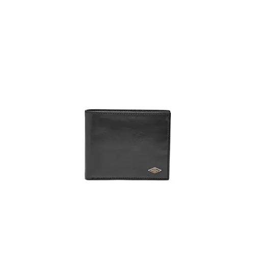 Fossil Ryan Herren Brieftasche, Leder Bifold schwarz von Fossil
