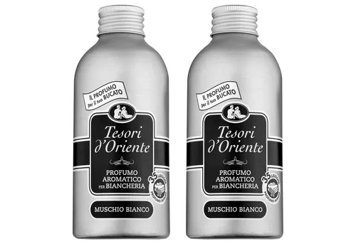Tesori d´Oriente Wäscheparfüm Tesori d'Oriente Muschio Bianco Wäscheparfüm 250 ml (2-St)