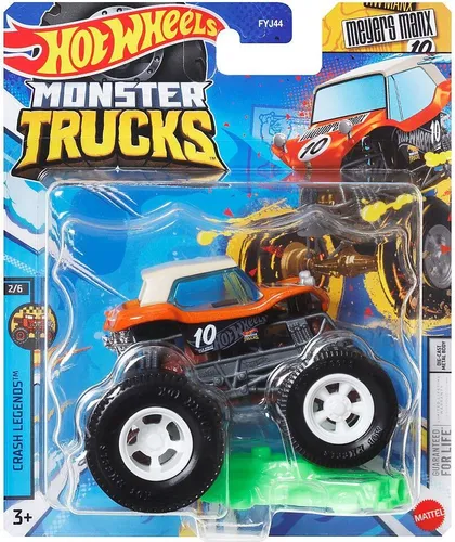 Monster Trucks | Hot Wheels | 1:64 Die-Cast Fahrzeuge | Autos | Mattel, Fahrzeug:Meyers Manx