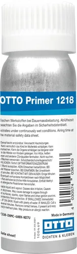 Produktbild OTTO Primer 1218 1000 ml Silicon-Dauernass-Primer F�r Ottoseal S18 S27 S70 S140