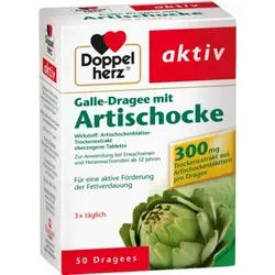 Doppelherz aktiv Galle-Dragee mit Artischocke 50 St