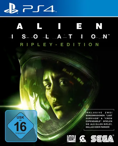 Alien: Isolation - Ripley Edition - Survival Horror Spiel für PS4, erlebe die Angst in der Welt von Alien mit dynamisch reagierendem Alien und zwei exklusiven Bonusmissionen!