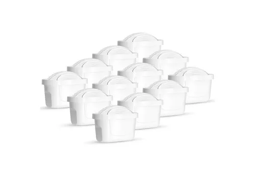 PearlCo Kalk- und Wasserfilter Unimax Pack 12 - Filter für Brita Maxtra Systeme, reduziert Kalk und Schadstoffe, sorgt für aromatisches Wasser und verlängert die Lebensdauer von Geräten.