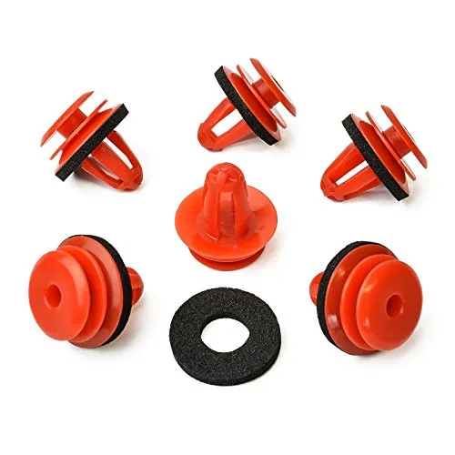 20x Tür Verkleidungs Befestigungsclips mit Dichtung Halterung | 07146962771