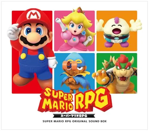 Super Mario RPG (Original Sound Box) - 4xCD - CDs, neuwertiger Zustand und limitierte Papphülse, perfektes Sammlerstück für Fans von Videospiel-Soundtracks.