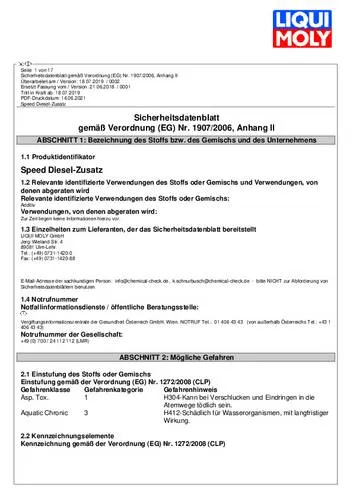 Liqui Moly Speed Diesel Zusatz 5160