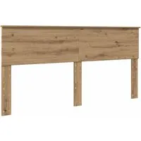vidaXL Kopfteil Artisan-Eiche 180 cm – Modernes Design für dein Schlafzimmer - Elegantes Kopfteil aus robustem Holzwerkstoff, ideal für verschiedene Dekorstile. Pflegeleicht und schnell montiert, schafft es eine stilvolle Atmosphäre und vereint Komfort mit Funktionalität.