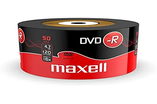 STK. Maxell DVD-R 4,7GB 16x in Shrink 50
